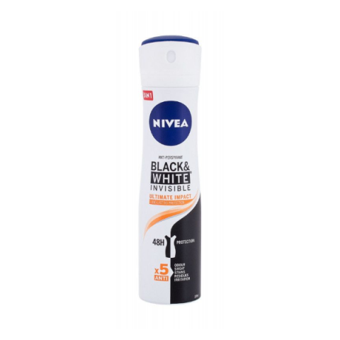 nivea deodorant b&w invisible Ultimate Pure 150ml new