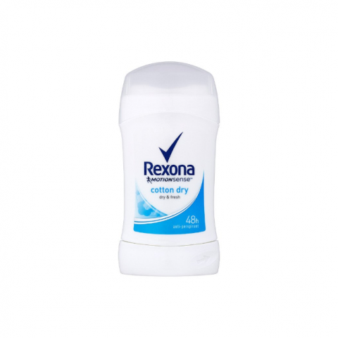 ستك مزيل عرق ركسونا نسائي 40مل cotton dry