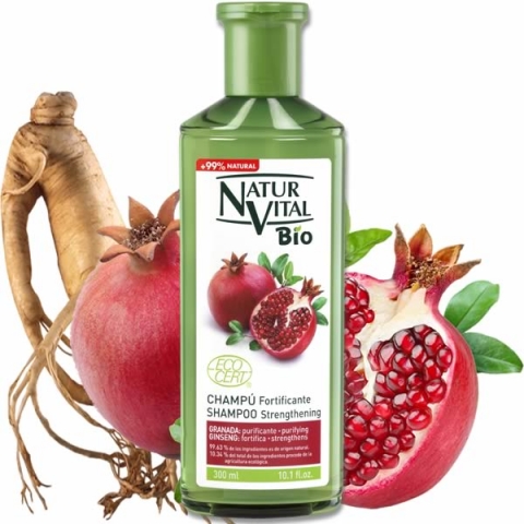 natur vital Strengthening Shampoo pomegranate 300ml