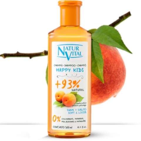 natur vital Happy Kids Shampoo apricot 300ml